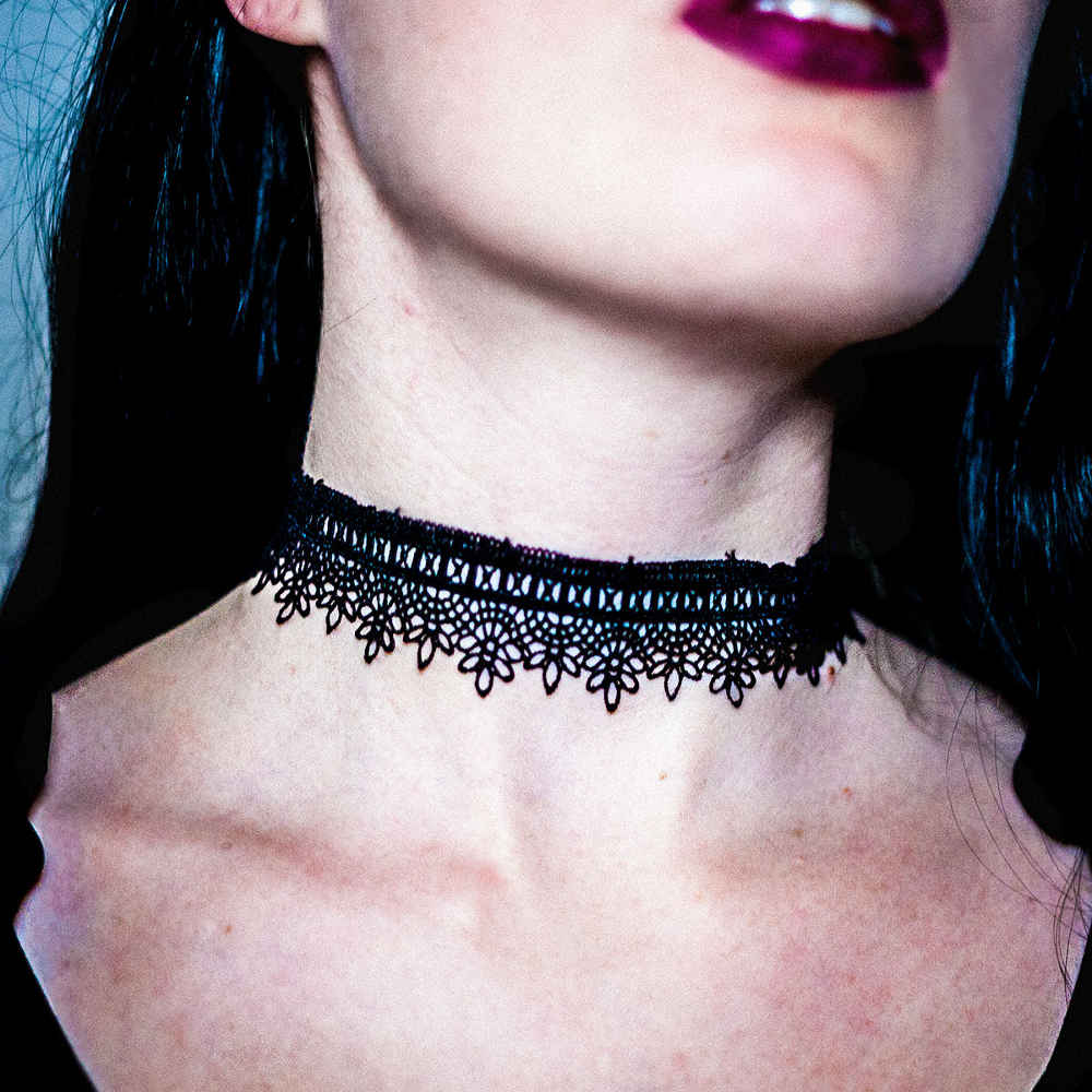 Zac's Alter Ego - Eloryan lace Foulard - Noir